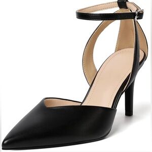 RIBONGZ Women Wedding Shoes Glitter Sparkly Pointed Toe Strappy High Heels Sexy